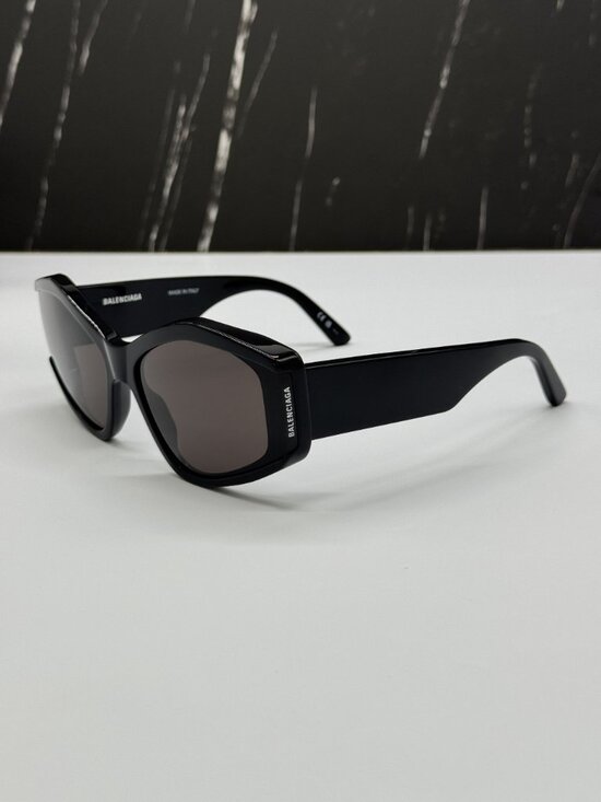 NEW BALENCIAGA BB0302S 001 BLACK WOMEN SUNGLASSES BALENCIAGA EYEWEAR main image 8